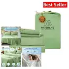 Moisture-Wicking Extra Deep Pocket King Sheets Set - Luxurious Cooling Comfort