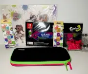 Splatoon 2-3 Bundle Stickers Joycon Grips Wristband Switch Case