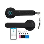 Smart Lock,CATCHFACE Fingerprint Door Lock Keyless Entry Door Lock TTlock Doo...