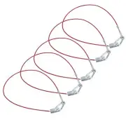 Breakaway Towing Cable For Braked Trailers Caravans Hook And Clevis Pin End 5pc