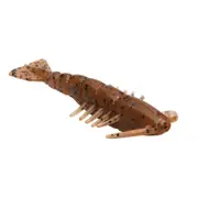 6 Pack of Zman 2.5 Inch PrawnZ Soft Plastic Fishing Lures - Pumpkin