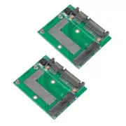 Compactly Mini mSATA SSDs to 2.5InSATA Adapter Card for Efficient Power Use