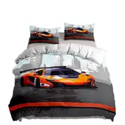 v1168 Bed Sheets Vincent Car Customized Duvet Cover Set King Queen Double Full Twin Single Size Duvet Cover Pillow Case Bed Linen Set 3-Piece Bedding