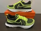 Size 11 - Nike React Infinity Flyknit 2 Volt Black Yellow Men’s Running Shoes