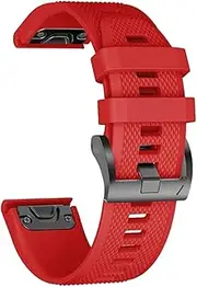 [TIOYW] 22 26mm Sport Silicone Watchband Strap For Garmin Fenix 6X 6 Pro 5X 5 Plus 3 3HR Fenix 7 7X Quick Release Smart Wirstband Correa