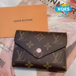 小柒二手LOUIS VUITTON VICTORINE 路易威登 短夾 錢包 三折短夾 拉鏈錢包 皮夾 M62360