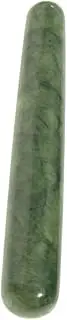 Jade Acupressure Massage Pen Natural Jade Scraping Tool for Foot Relaxation for Home and Travel Use Promotes Circulation and Pressure