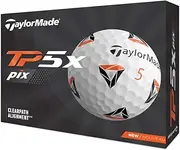 Taylor Made TP5 Pix Golf Balls 5 Piece 2021 Model