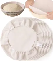 10 Inch Proofing Basket Liner Reusable | Round Sourdough Bread Banneton Cloth...