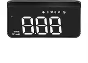 Daseeme Car HUD 3.5 inch Head-up Display Windshield Projecter Digital Vehicle Speedometer GPS Model Overspeed Warning Fatigue Driving Alarm