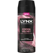 LYNX Premium Body Spray Cocoa Velvet 72h Fresh 150mL