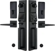 NEWBANG Smart Electronic Smart Door Lock Handleset Keypad Double Door Keyless