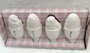 Rae Dunn Artisan Collection (Set of 4) PEEP Decorative Egg Cups NEW SEALED!