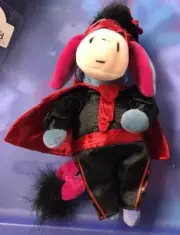 Disney Eeyore Winnie Pooh Valentine Zorro Costume Beanbag Plush 2001 8"
