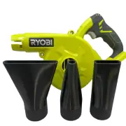 3x Stubby Nozzle Set for Ryobi R18TB-0 18V ONE+ Blower | Car Drying Short Attach