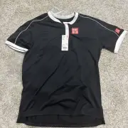RARE Uniqlo Roger Federer RF 2019 US Open NYC Tennis Polo Shirt SMALL New