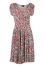 Jersey Dot Dress--ELI-EAW120