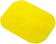 Dycem Non Slip Round Pad 14 cm, Yellow, Precut Adhering Pad, Grip Assistance, Non-Toxic, Prevents Objects From Sliding or Rolling, Ideal for Cups, Plates, & Eating Utensils