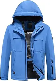[Oymyakon] Women's Winter Ski Jackets Waterproof Snow Coats Windproof Snowboarding Jacket with Hood