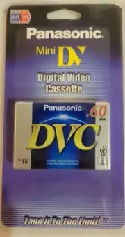 Panasonic Digital Video Cassette AY-DVM60EJ1W New Mini DV FREE S/H