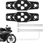 Headlight Stand Motorcycle, Motorcycle Additional Headlight Stand, Motorcycle Headlight Pole Brackets, Clamp Holder, Fog Light Holder, Versatile Headlight Bar Mounting Clamp for