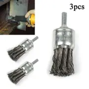Wire wheels Wire End Brush Paint Removal Heavy Duty Multi-function New