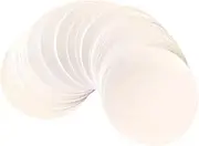 ａ aternee 100Pcs Button Badges Blank Paper Round Blank Cards Gift Lightweight Attachments Button Making Supplies Craft Making for Kids, 75MM