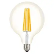8W E27 Dimmable LED G125 Spherical Globe - 2700K Warm White