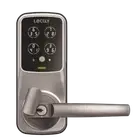 Lockly Secure Pro Latch Edition Door Lock with WiFi Hub (Satin Nickel)