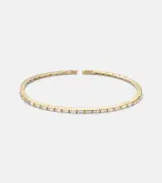 [Suzanne Kalan] Suzanne Kalan 18kt gold cuff bracelet with diamonds One Size gold