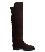 5050 BOLD FRINGE BOOT in HICKORY for Women