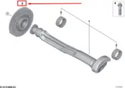MINI CLUBMAN F54 Gear Wheel 8585216 11278585216 NEW GENUINE