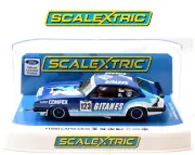 Scalextric "Gitanes" Ford Capri MKIII DPR With Lights 1:32 Scale Slot Car C4402