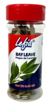 LEFIA Bay Leaf (Leaves) Whole Spice HOJA DE LAUREL 0.18 OZ