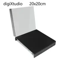 在飛比找PChome24h購物優惠-digiXtudio倒影板鏡攝珠寶台（黑白2片）20x20c