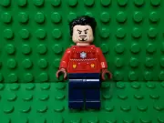 NEW Lego Tony Stark(Ironman) with Christmas Sweater minifig Marvel Super Heroes