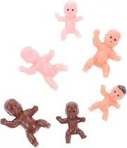 Alipis Winnie The Shower Game Toy 60pcs Mini Plastic Babies Shower Toy for Toddlers