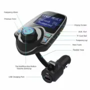Wireless In-Car Bluetooth FM Transmitter MP3 Radio Adapter Car USB Charger
