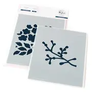 PinkFresh Studio Cherry Blossoms Stencil