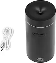CAR Diffuser USB Powered Automatic with 7 Colors Lights CAR HUMIDIFIER (黒)