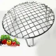 Easy to use Stainless Steel Round Barbecue Net for Tasty Grilled Delights