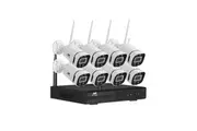 UL-tech 3MP Wireless CCTV Security Camera System | Home IP Cameras | WiFi 8CH NVR