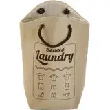 在飛比找遠傳friDay購物優惠-《VERSA》仿麻收納洗衣袋(衣物) | 衣物籃 玩具收納籃
