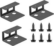 Under Desk Laptop Storage Mount - Metal Under Desk Shelf Holder Laptop Storage and Tablet Mounting Brackets,Multimedia Device Mount for Student Teacher Offices Worker