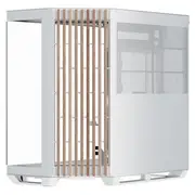 APNX V1 Mid Tower Case with Wood Panels White