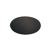 Mondo 25cm Cake Board/Cupcake Storage Tray Holder Round Bakeware Accessory Black