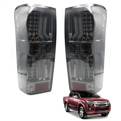 Smoke Leds Tail Lamp Set Running For Isuzu D-Max Hi-Lander V-Cross '12 '18