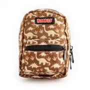 444650 DINOSAUR FOSSILS BOOBOO MINI BACKPACK WITH ELASTIC STRAPS AND CARABINER