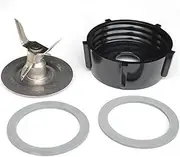 4 Fins Extractor Blades Sealing Rings Blenders Blade Base ，Compatible for Oster Juicer Mixer Spare Parts Accessories