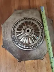 Brass Chandelier Part Sealing plate lamp bobeche or Table Lamp Base 12" Wide